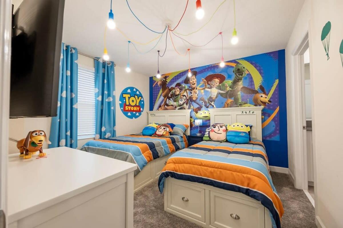 Incredible 6Br Villa By Disney Private Pool Games Kissimmee Exteriör bild