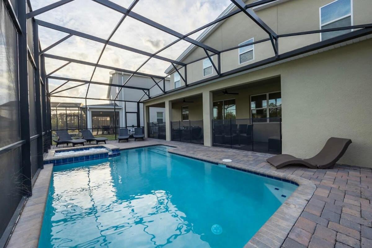 Incredible 6Br Villa By Disney Private Pool Games Kissimmee Exteriör bild